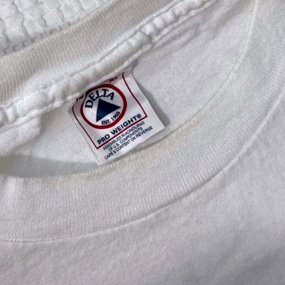 Delta Pro Weight Washington DC US President Signatures Graphic Tee White XL - Picture 3 of 6